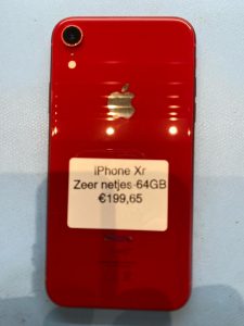 iPhone XR Refurbished Rood